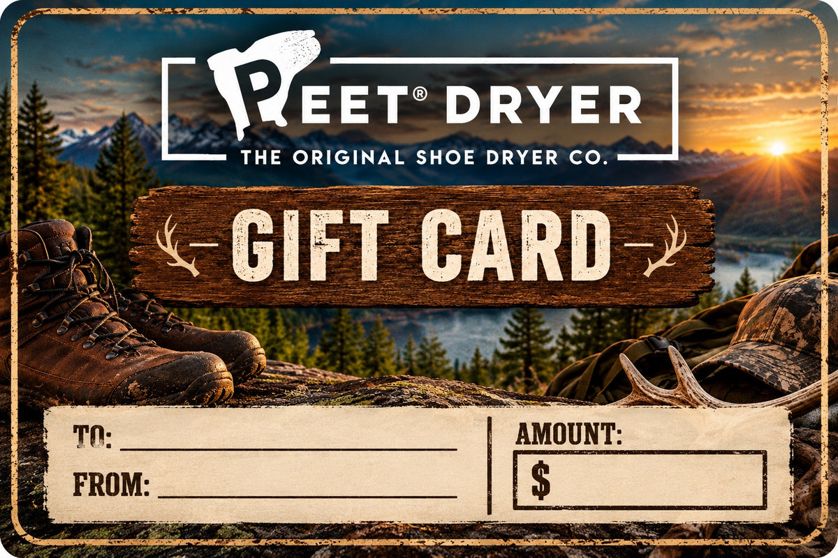 Peet Shoe Dryer Gift Card